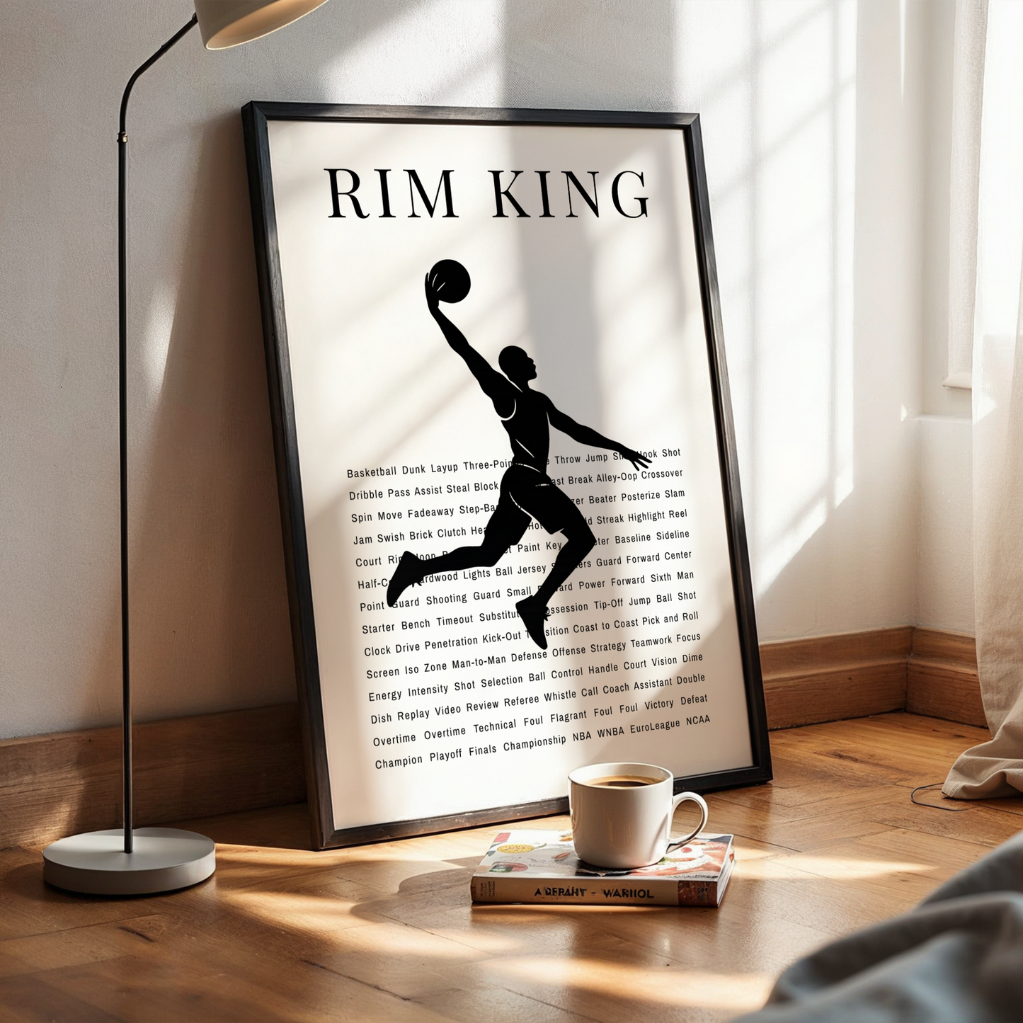 Personalized Basketball Poster