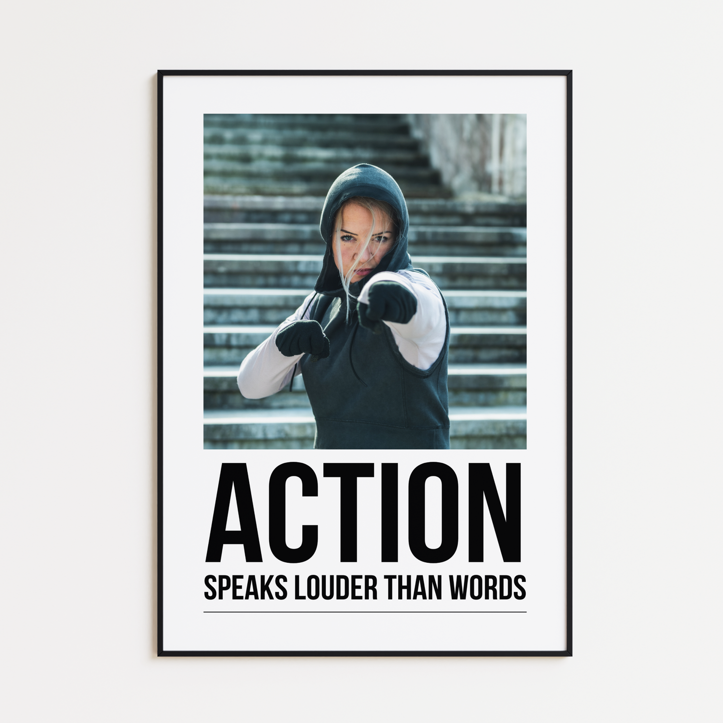 Action Speaks Louder Than Words