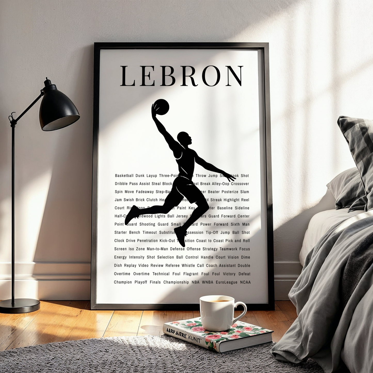 Personalized Basketball Poster