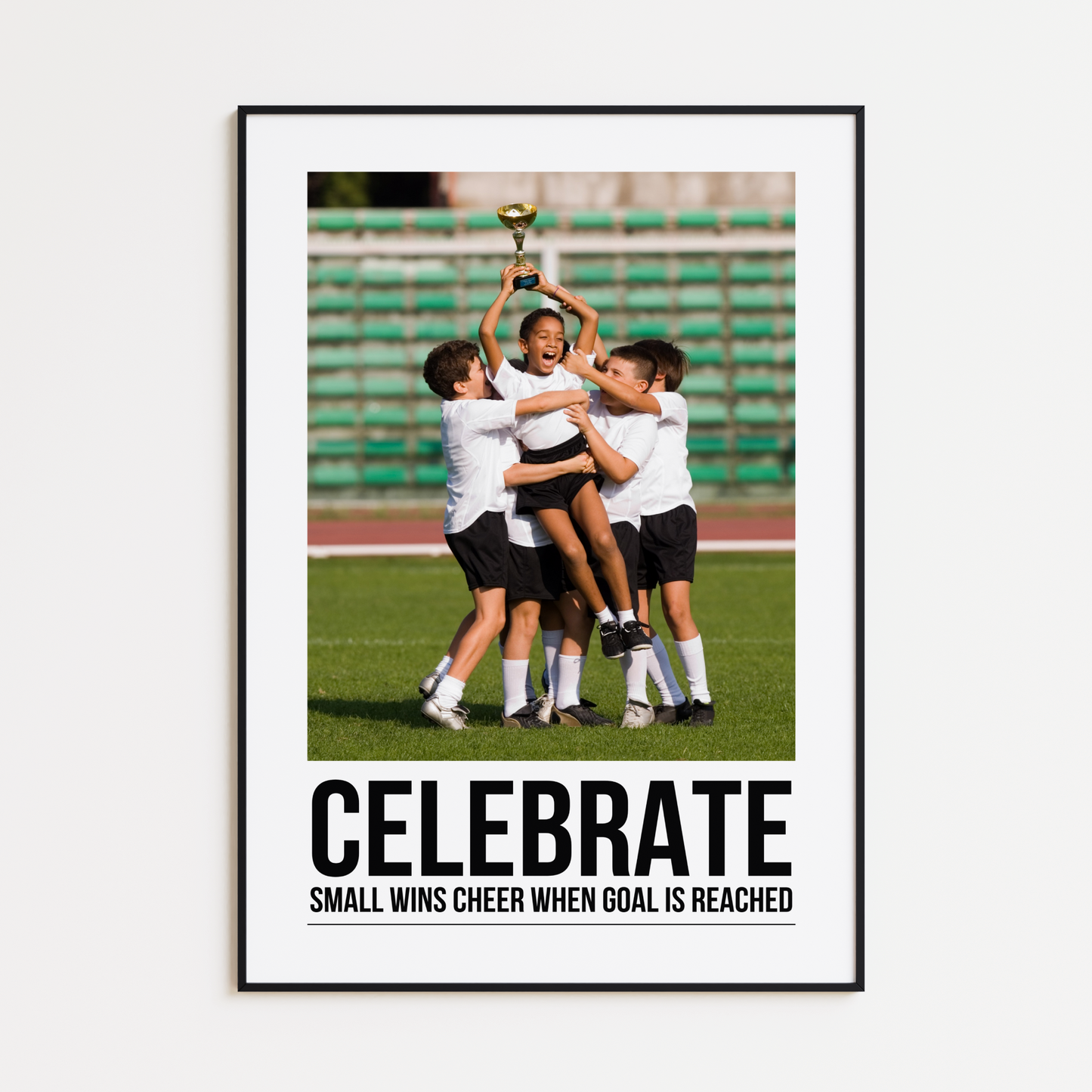 Celebrate Small Wins, Cheer When Goal Is Reached